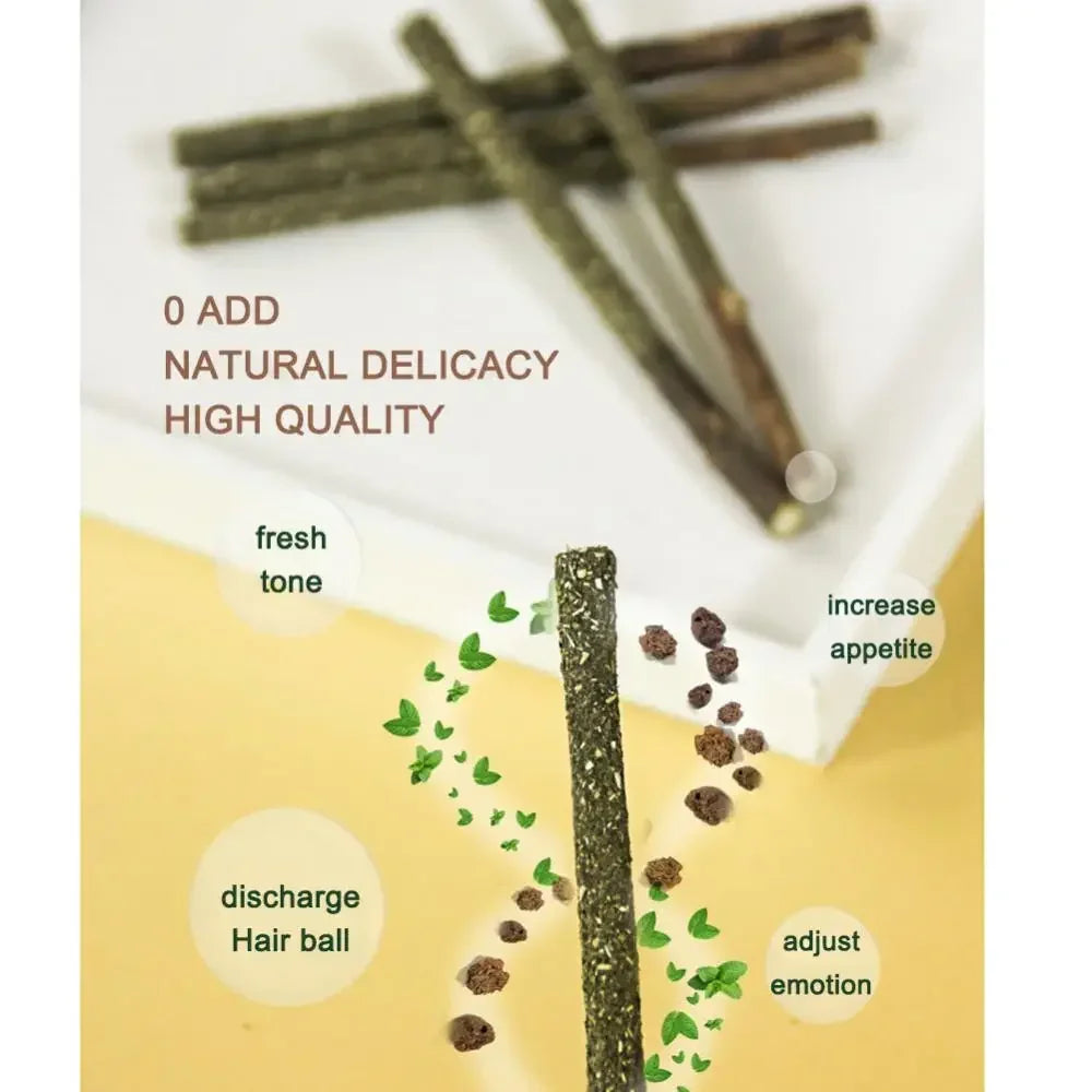 Natural Cat Silvervine Sticks
